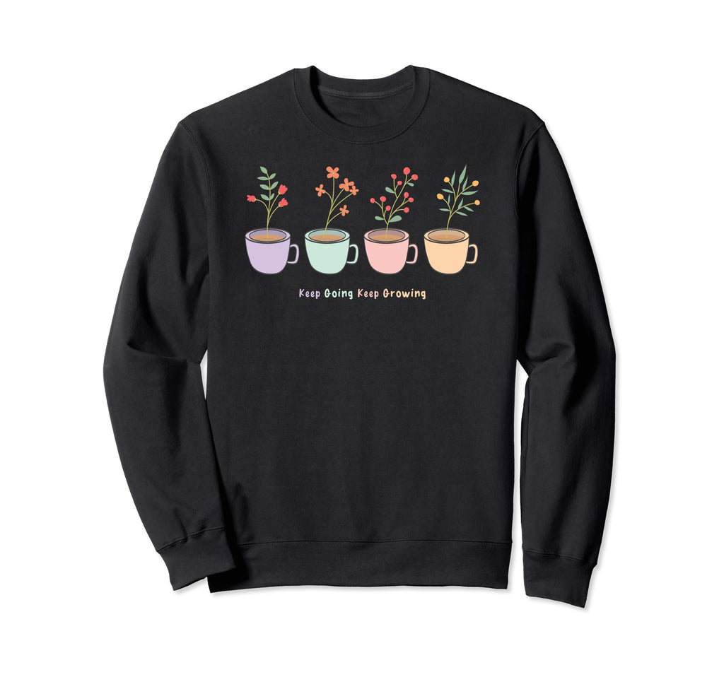 Gardeners Plant Motivational Sweatshirt - Minimalist Print for Adults - T-Shirt, Sweatshirt, Hoodie