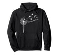 Dandelion Flower Therapy Dogs Heal Hoodie - Trendy Graphic Men Women - T-Shirt, Sweatshirt, Hoodie