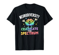 Neurodiversity Brain Celebrate Spectrum T-Shirt - Novelty Apparel Men Women - T-Shirt, Sweatshirt, Hoodie