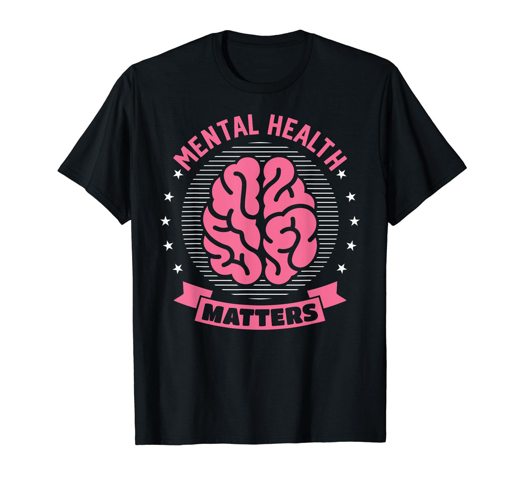 Mental Health Awareness Brain Mental T-Shirt - Unique Graphic for Adults - T-Shirt, Sweatshirt, Hoodie