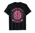 Mental Health Awareness Brain Mental T-Shirt - Unique Graphic for Adults - T-Shirt, Sweatshirt, Hoodie
