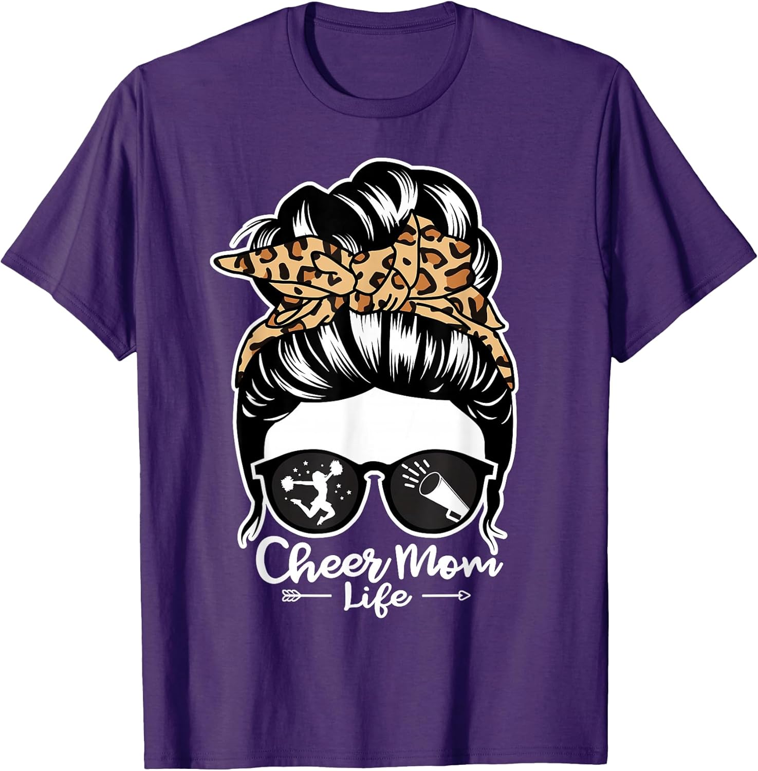 Cheer Mom By Merch Unisex T-shirt, Sweatshirt, Hoodie, Long Sleeve Tee - T-Shirt, Sweatshirt, Hoodie