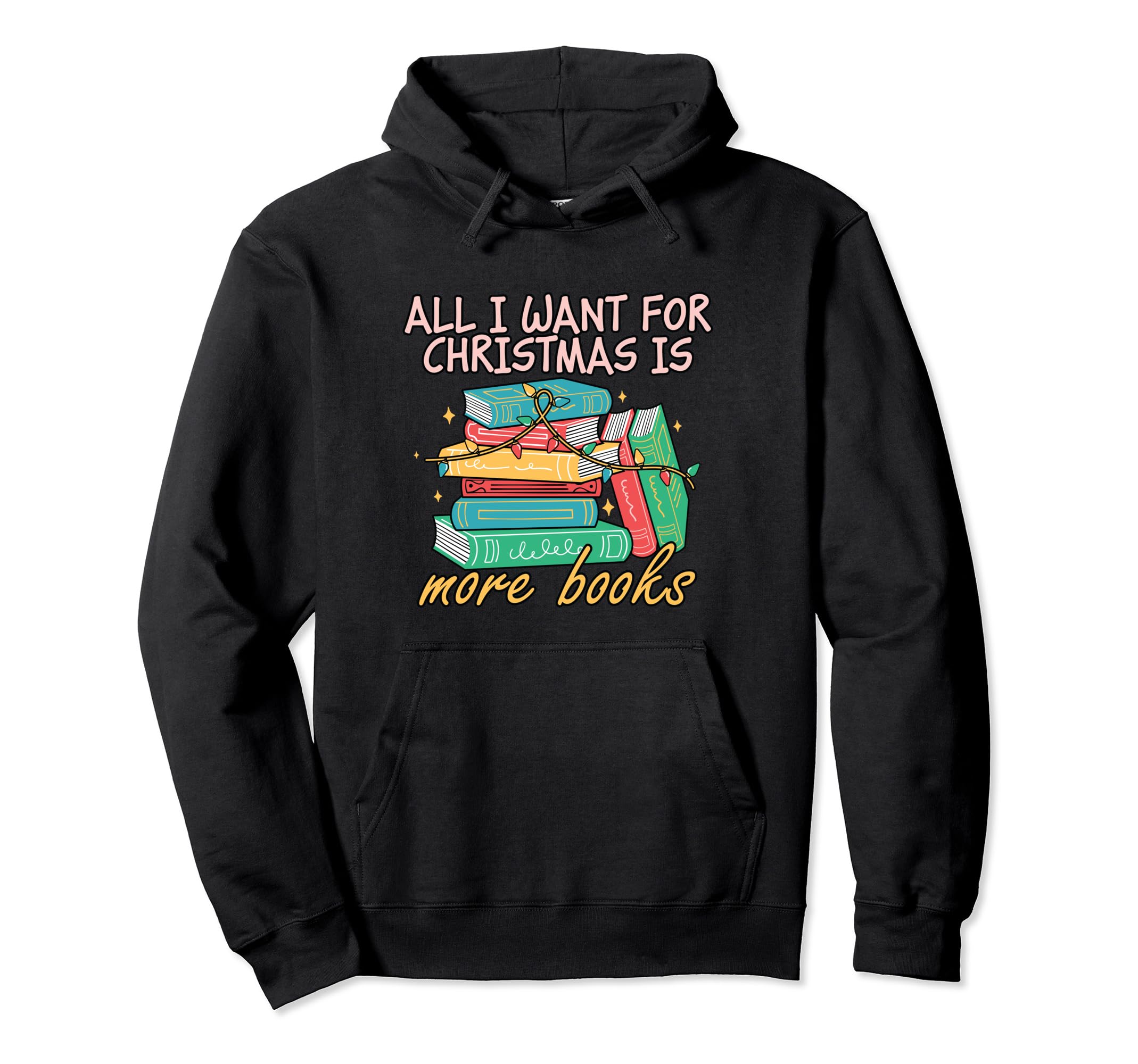More Books Book Tees Hoodie - Minimalist Print for Adults - T-Shirt, Sweatshirt, Hoodie