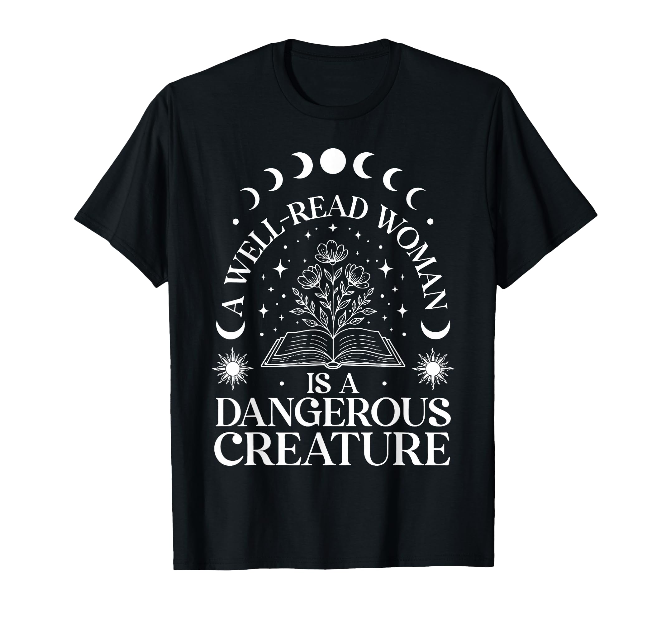 Well Read Literature Celestial Book T-Shirt - Streetwear Style Unisex - T-Shirt, Sweatshirt, Hoodie
