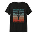 Emotional Support Husband Caring T-Shirt - Graphic Print for Adults - T-Shirt, Sweatshirt, Hoodie