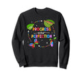 Progress Over Perfection Caterpillar Sweatshirt - Graphic Print Men Women - T-Shirt, Sweatshirt, Hoodie