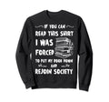 Rejoin Society Read Book Reading Books Sweatshirt - Unique Graphic Unisex - T-Shirt, Sweatshirt, Hoodie