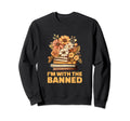 Im Banned Fun Bookworms And Sweatshirt - Trendy Graphic Men Women - T-Shirt, Sweatshirt, Hoodie