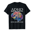 Adhd Brain Like Race Car Control Like T-Shirt - Trendy Graphic Men Women - T-Shirt, Sweatshirt, Hoodie