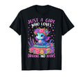 Just Who Loves Dragons And Books T-Shirt - Novelty Apparel for Adults - T-Shirt, Sweatshirt, Hoodie