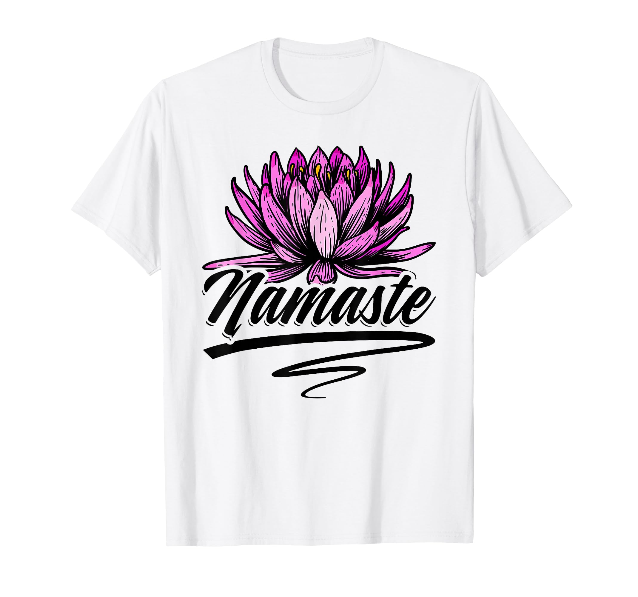 Buddhist Namaste Mindfulness Yoga T-Shirt - Casual Everyday Wear Unisex - T-Shirt, Sweatshirt, Hoodie