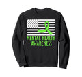 Mental Health Brain Illness Sweatshirt - Custom Art Print for Adults - T-Shirt, Sweatshirt, Hoodie