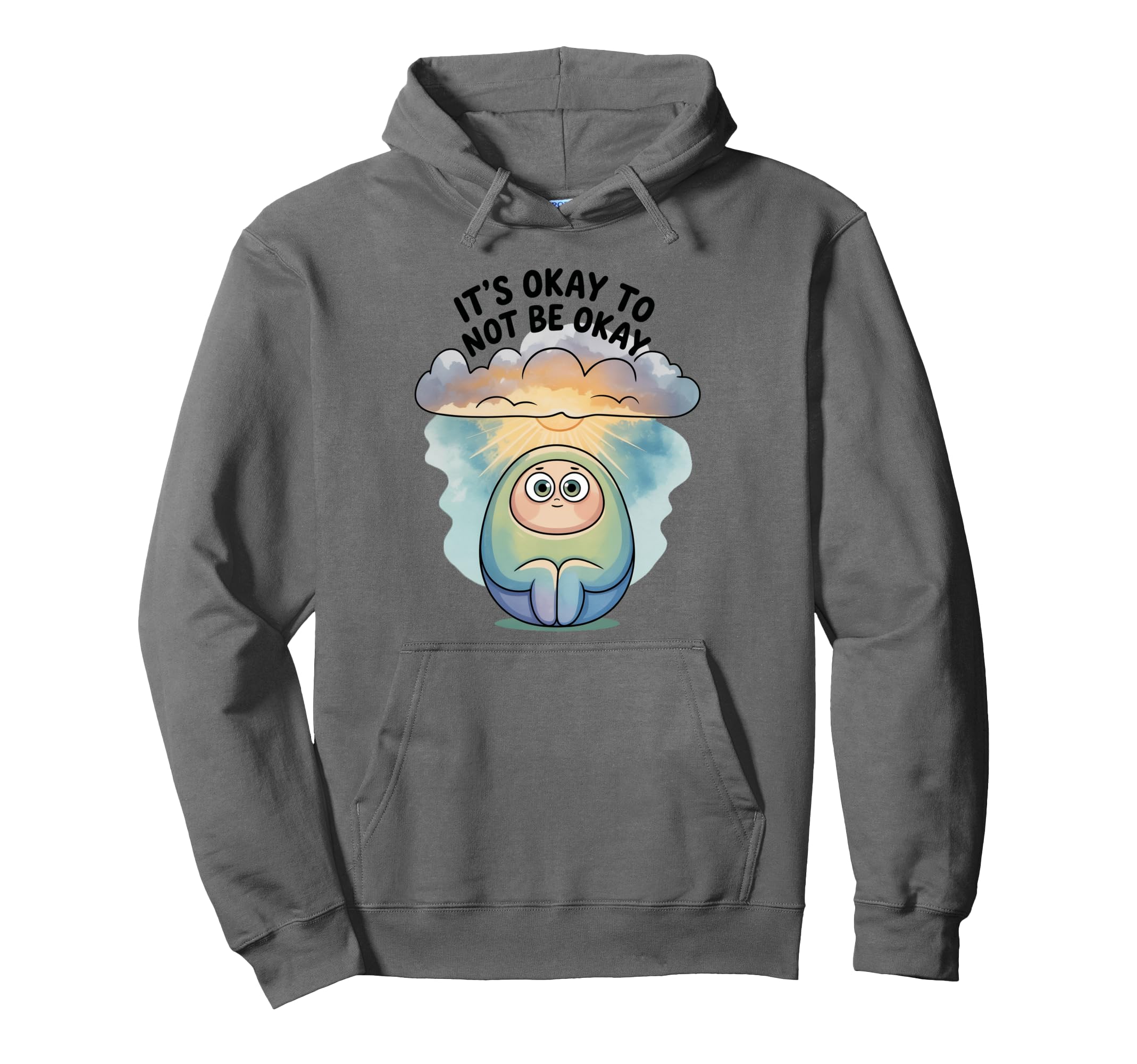 Its Okay To Not Be Okay Mental Health Week Hoodie - Minimalist Print Unisex - T-Shirt, Sweatshirt, Hoodie