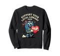 Support Your Local Library Staff Book Sweatshirt - Unique Graphic Unisex - T-Shirt, Sweatshirt, Hoodie