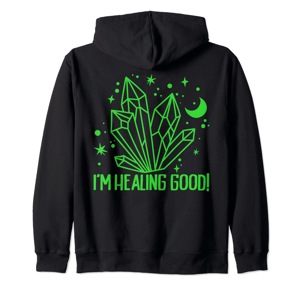 Sage Crystal Energy Healing Reiki Gift Hoodie - Aesthetic Graphic Men Women - T-Shirt, Sweatshirt, Hoodie