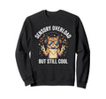 Sensory Overload But Still Funny Cat Sweatshirt - Graphic Print Men Women - T-Shirt, Sweatshirt, Hoodie
