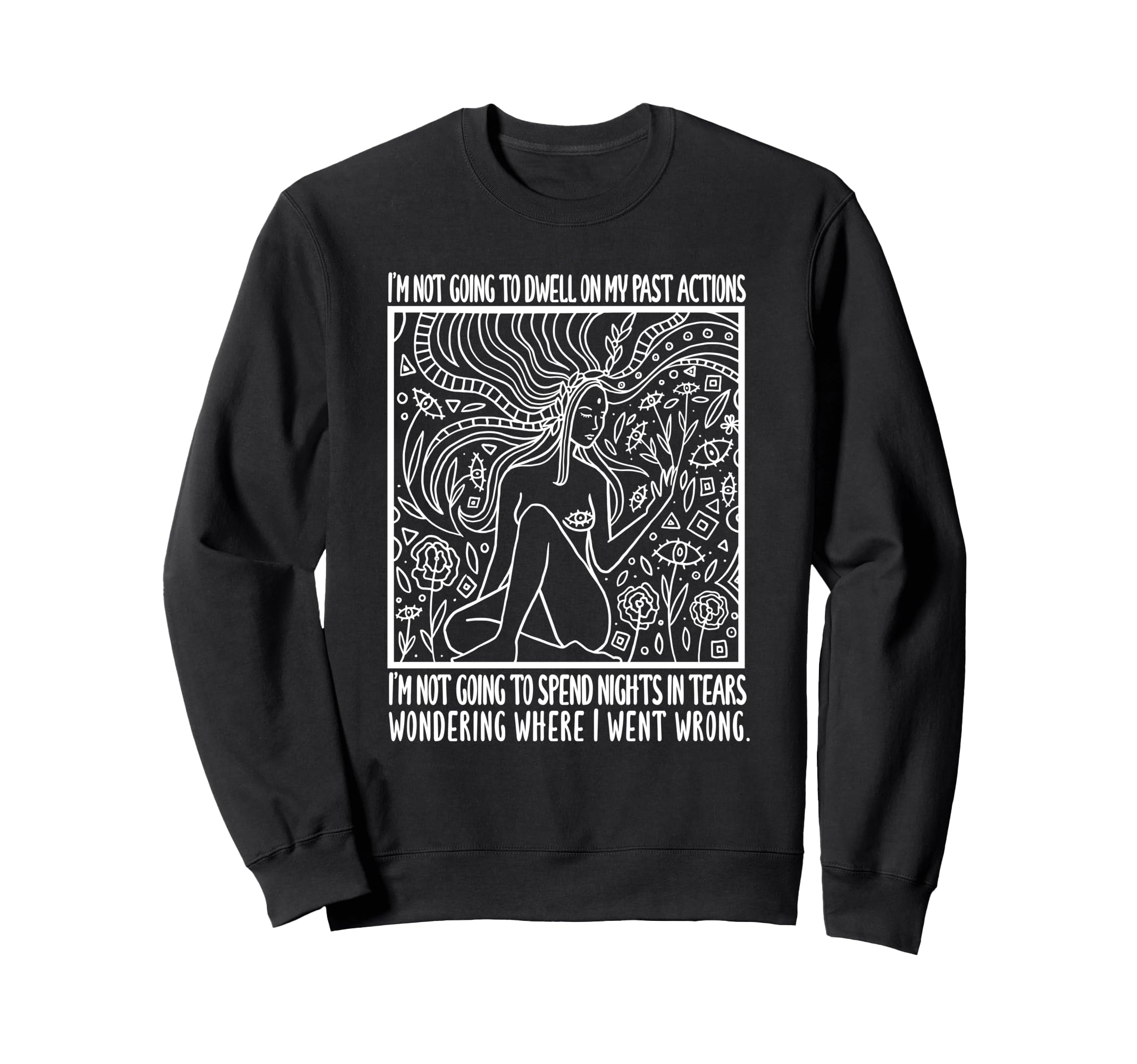 Self Care Valentines Day Think Sweatshirt - Minimalist Print Unisex - T-Shirt, Sweatshirt, Hoodie