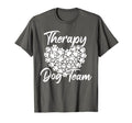 Therapy Dog Team Group Dog Handler Animal T-Shirt - Unique Graphic Unisex - T-Shirt, Sweatshirt, Hoodie