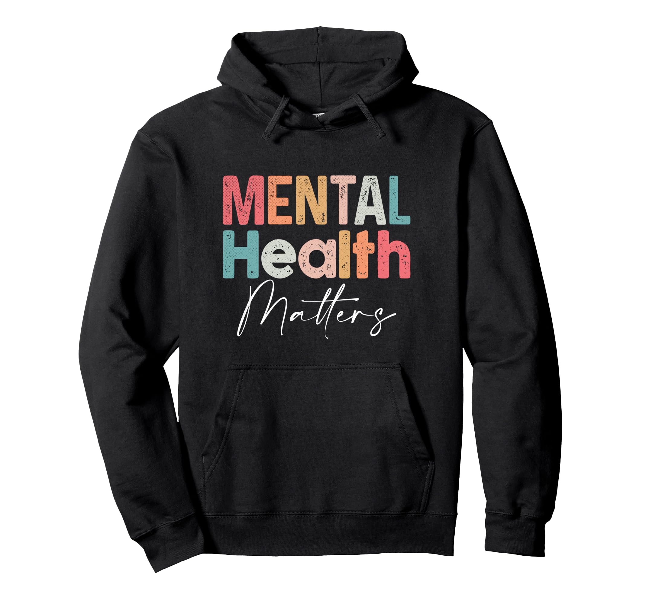 Mental Health Matters End Stigma Mental Hoodie - Novelty Apparel Men Women - T-Shirt, Sweatshirt, Hoodie
