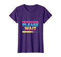 Overstimulated Processing Please Wait T-Shirt - Trendy Graphic for Adults - T-Shirt, Sweatshirt, Hoodie