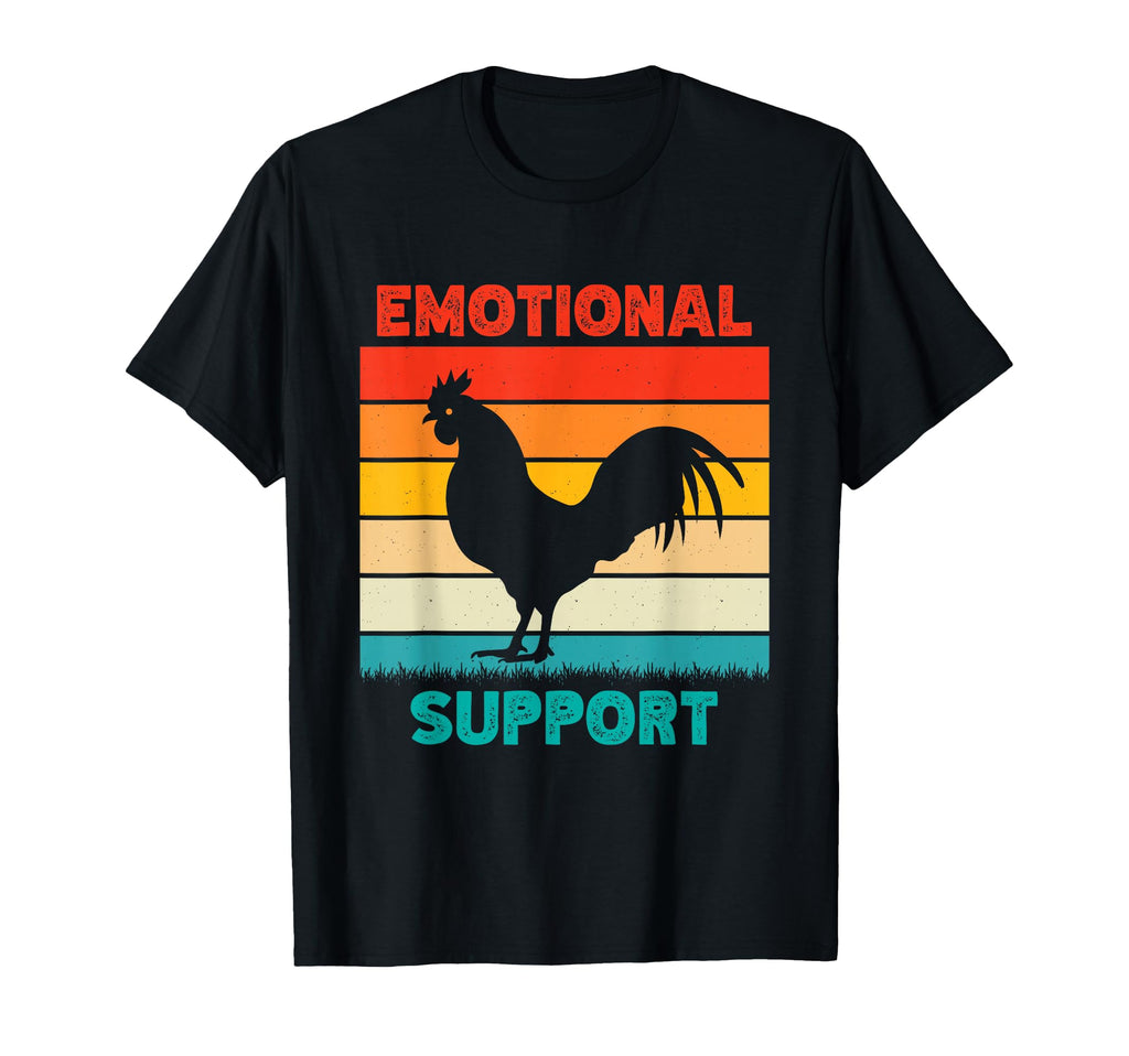 Chicken Emotional Support Cock T-Shirt - Trendy Graphic for Adults - T-Shirt, Sweatshirt, Hoodie
