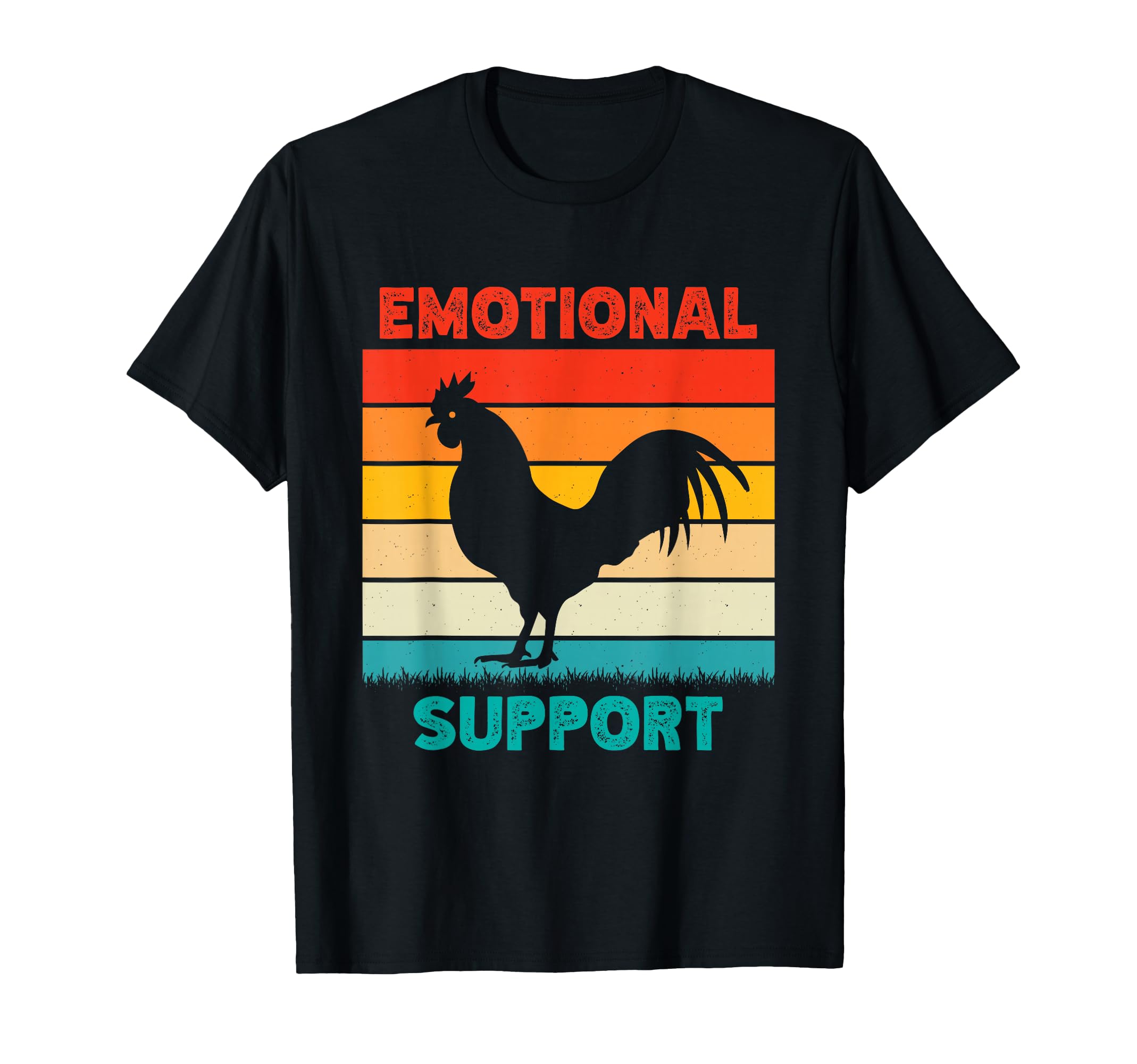 Chicken Emotional Support Cock T-Shirt - Trendy Graphic for Adults - T-Shirt, Sweatshirt, Hoodie