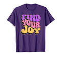 Find Your Joy Extruded Text T-Shirt - Custom Art Print for Adults - T-Shirt, Sweatshirt, Hoodie