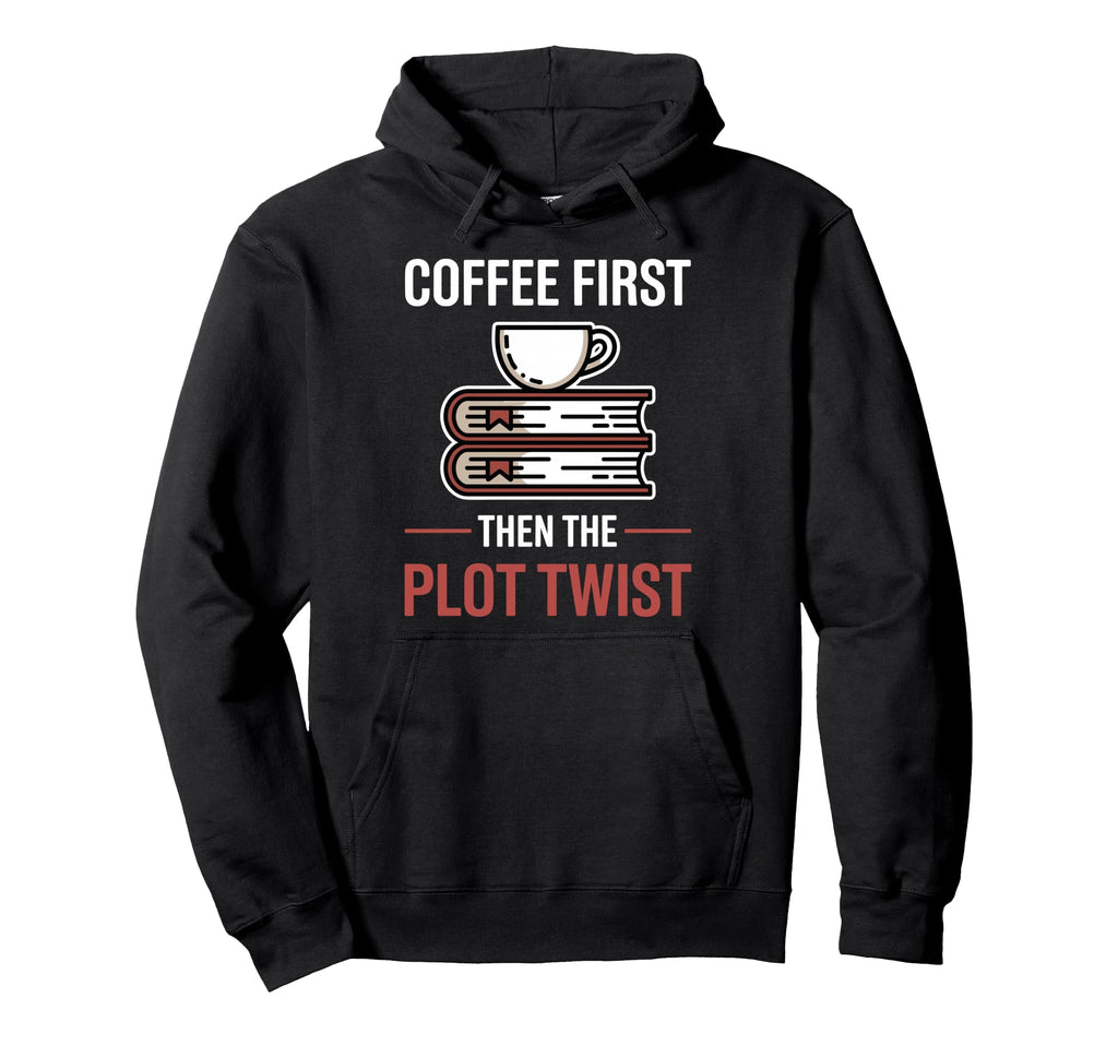 Best Thriller Books Coffee Lover Fun Hoodie - Novelty Apparel Men Women - T-Shirt, Sweatshirt, Hoodie
