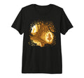 Alice Wonderland Silhouette Art Tri T-Shirt - Aesthetic Graphic Unisex - T-Shirt, Sweatshirt, Hoodie