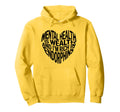 Mental Health Is Wealth And Im Rich Hoodie - Minimalist Print Men Women - T-Shirt, Sweatshirt, Hoodie