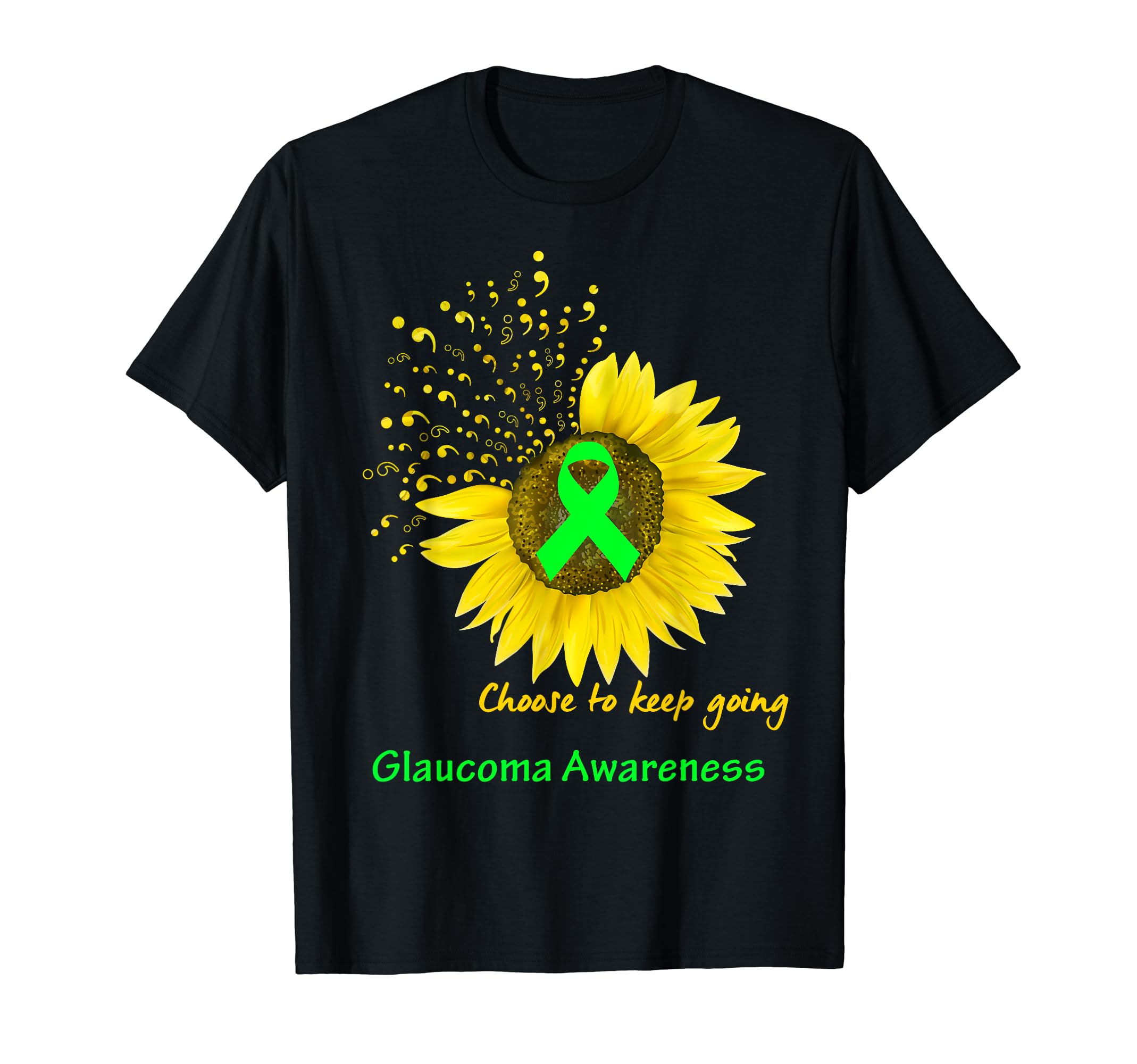 Glaucoma Awareness Choose To Keep T-Shirt - Novelty Apparel for Adults - T-Shirt, Sweatshirt, Hoodie