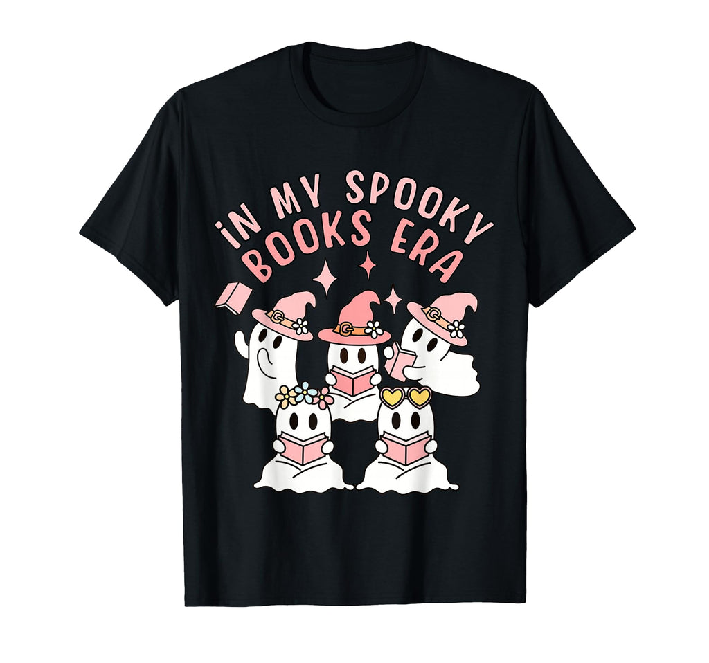 My Spooky Book Era Book Lover Halloween T-Shirt - Novelty Apparel Unisex - T-Shirt, Sweatshirt, Hoodie