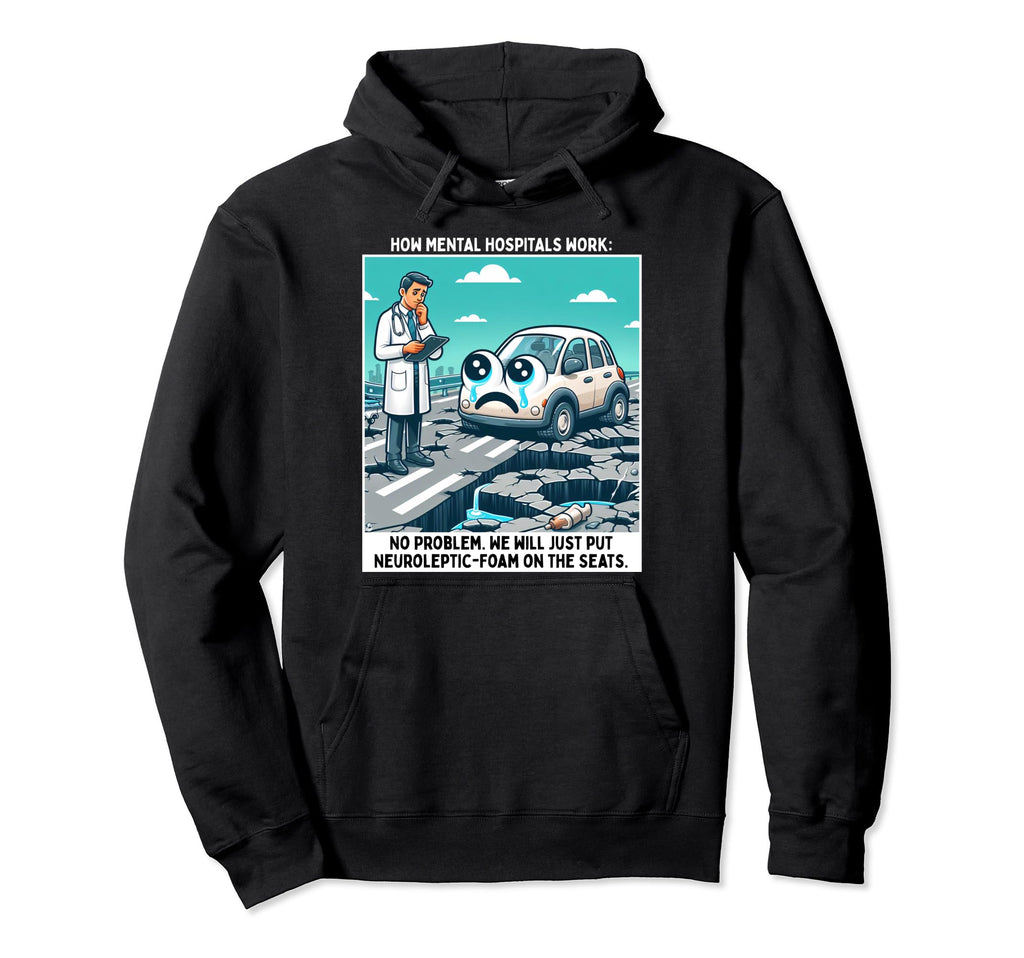 Mental Health Hoodie - Trendy Graphic Men Women - T-Shirt, Sweatshirt, Hoodie
