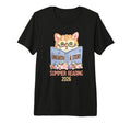 Bookish Cat Lady Summer Reading T-Shirt - Fun Novelty Design for Adults - T-Shirt, Sweatshirt, Hoodie