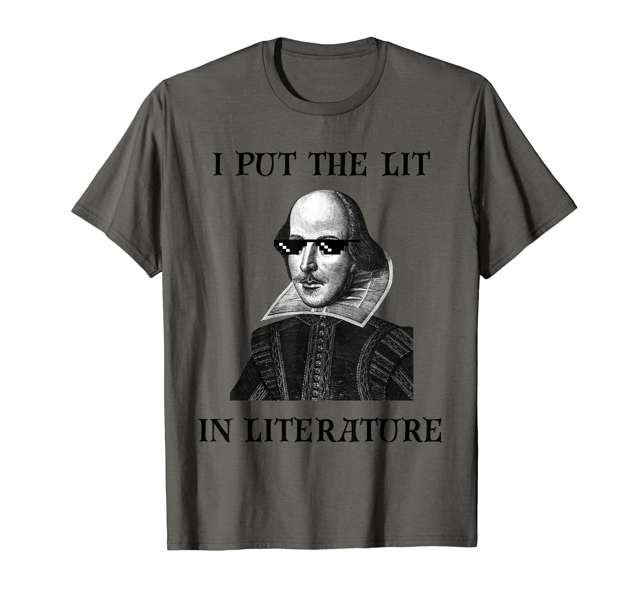 Shakespeare Lit Literature Literature T-Shirt - Graphic Print for Adults - T-Shirt, Sweatshirt, Hoodie