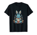 Yoga Meditation Bunny Mindfulness Namaste T-Shirt - Custom Art Print Unisex - T-Shirt, Sweatshirt, Hoodie