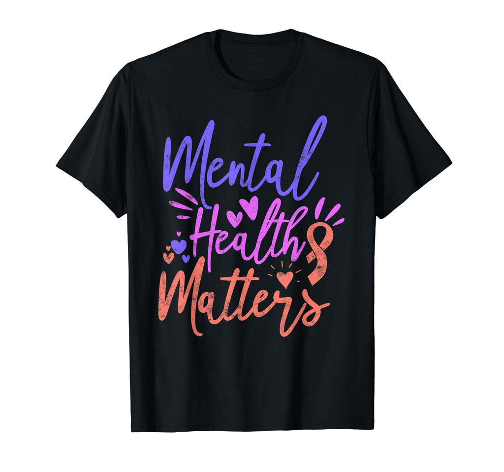 Mental Health Matters Green Ribbon T-Shirt - Streetwear Style Unisex - T-Shirt, Sweatshirt, Hoodie