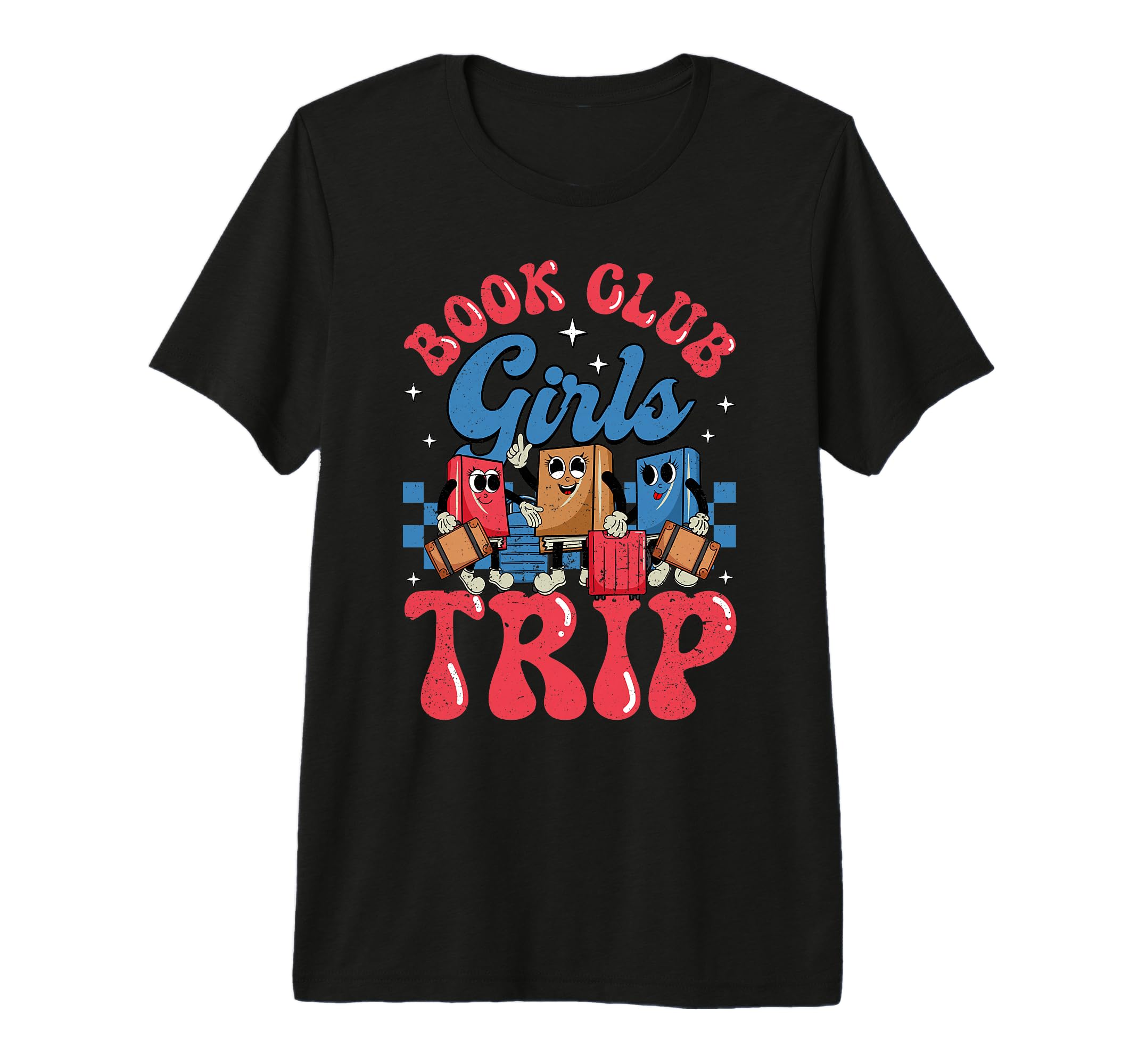 Book Club Trip Book Reading Tri Blend T-Shirt - Unique Graphic Men Women - T-Shirt, Sweatshirt, Hoodie