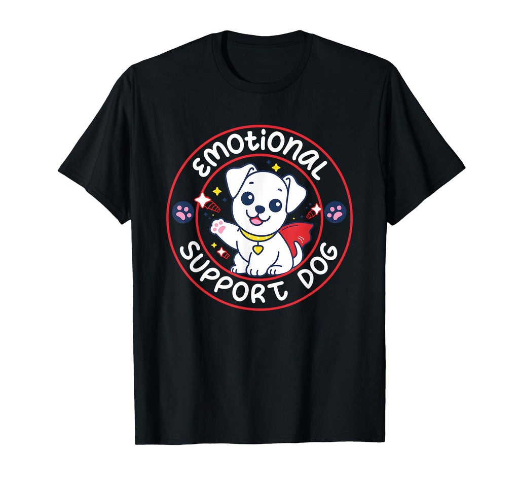 Emotional Support Dog T-Shirt - Casual Everyday Wear for Adults - T-Shirt, Sweatshirt, Hoodie