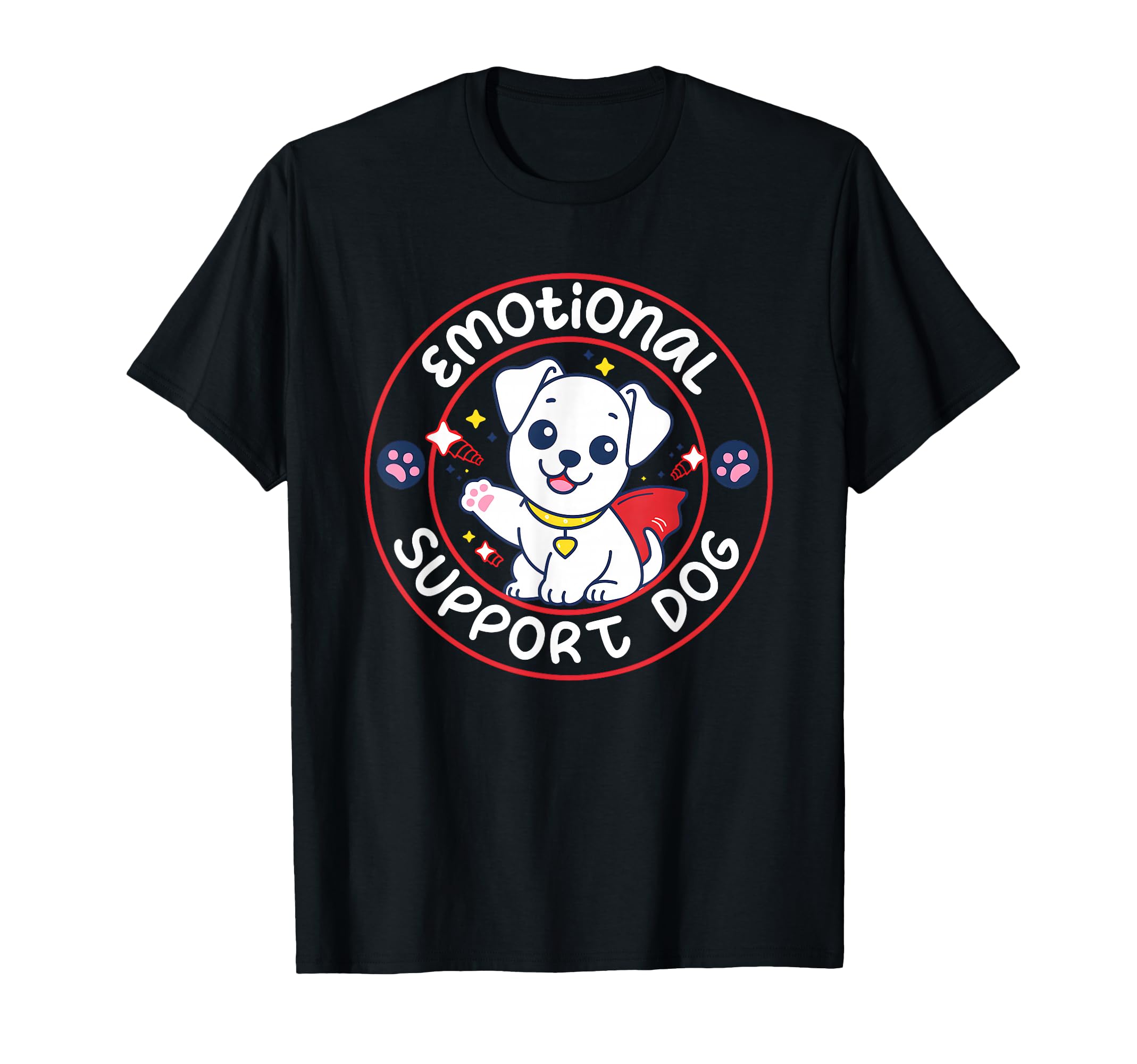 Emotional Support Dog T-Shirt - Casual Everyday Wear for Adults - T-Shirt, Sweatshirt, Hoodie