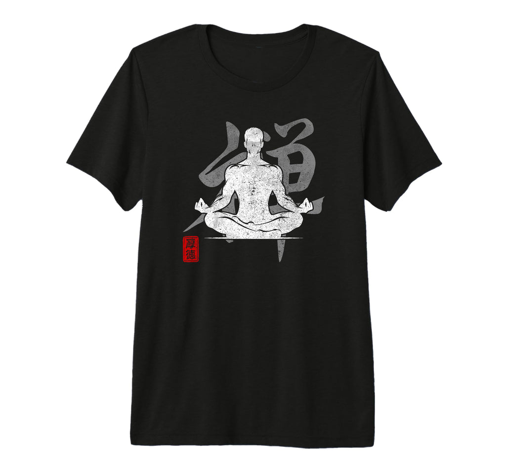 Yoga Zen Japan Kanji Art Meditation T-Shirt - Aesthetic Graphic for Adults - T-Shirt, Sweatshirt, Hoodie