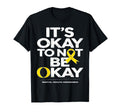 Its Okay To Not Be Okay Ribbon T-Shirt - Unique Graphic for Adults - T-Shirt, Sweatshirt, Hoodie