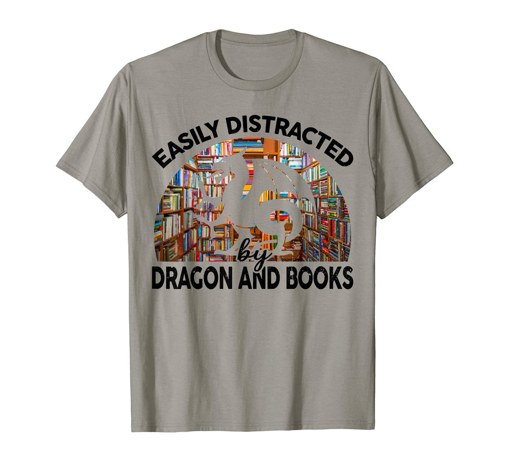 Funny Easily Distracted Dragons And T-Shirt - Unique Graphic for Adults - T-Shirt, Sweatshirt, Hoodie