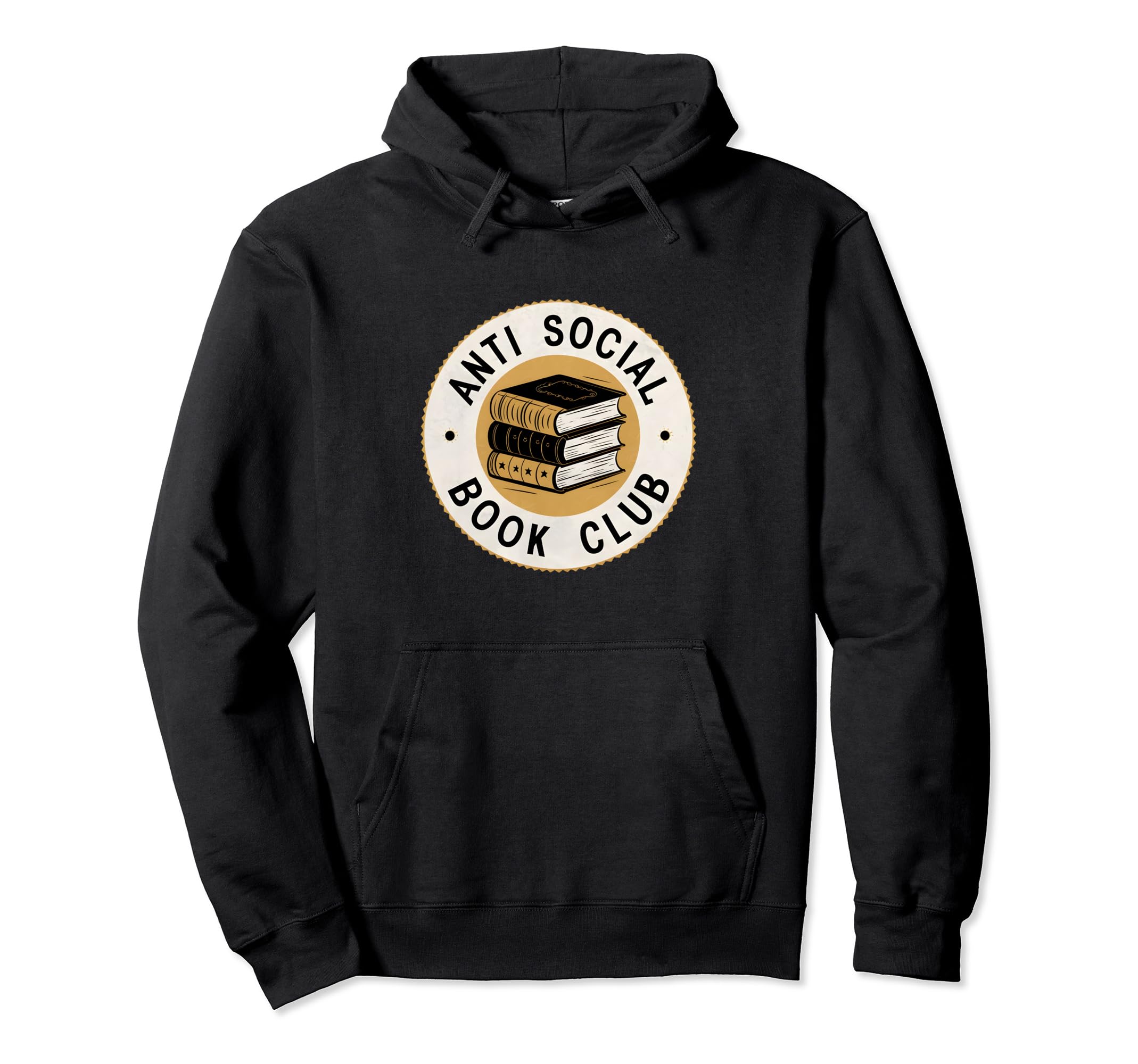 Anti Social Book Club Funny Introvert Hoodie - Aesthetic Graphic Men Women - T-Shirt, Sweatshirt, Hoodie