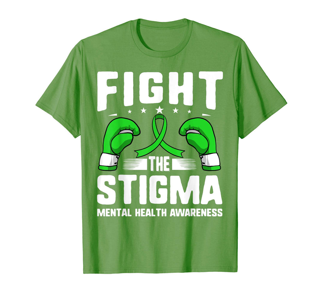 Fight Stigma Mental Health Awareness T-Shirt - Graphic Print Men Women - T-Shirt, Sweatshirt, Hoodie