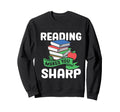Reading Makes You Sharp Library Sweatshirt - Novelty Apparel Men Women - T-Shirt, Sweatshirt, Hoodie