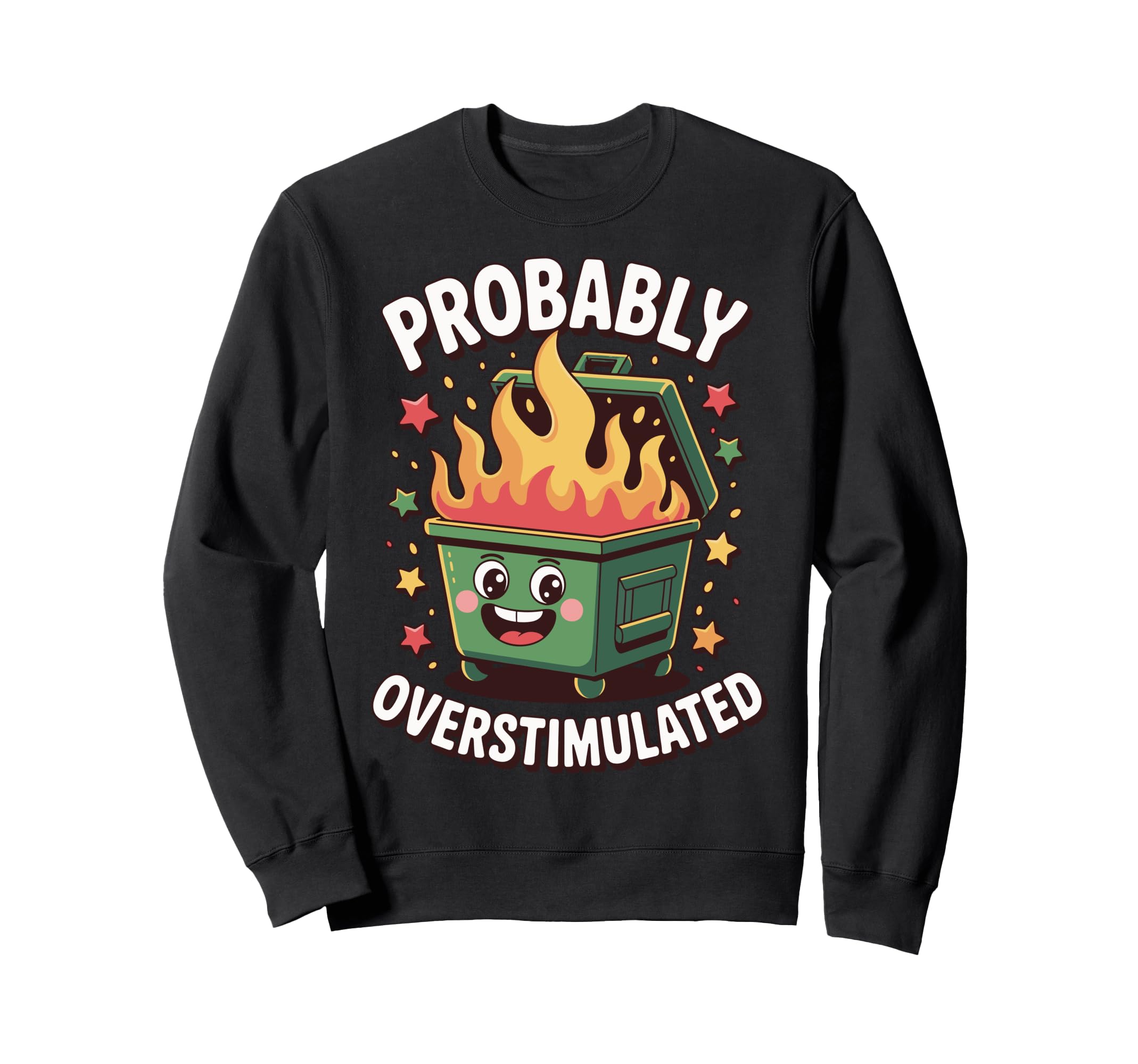 Anxiety Introvert Mental Health Sweatshirt - Custom Art Print for Adults - T-Shirt, Sweatshirt, Hoodie
