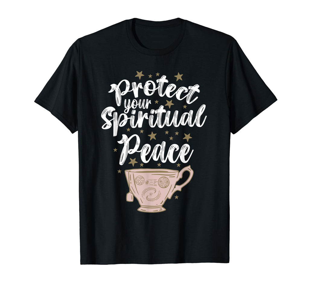 Occult Tea Leaf Reading Protect Your T-Shirt - Custom Art Print Men Women - T-Shirt, Sweatshirt, Hoodie