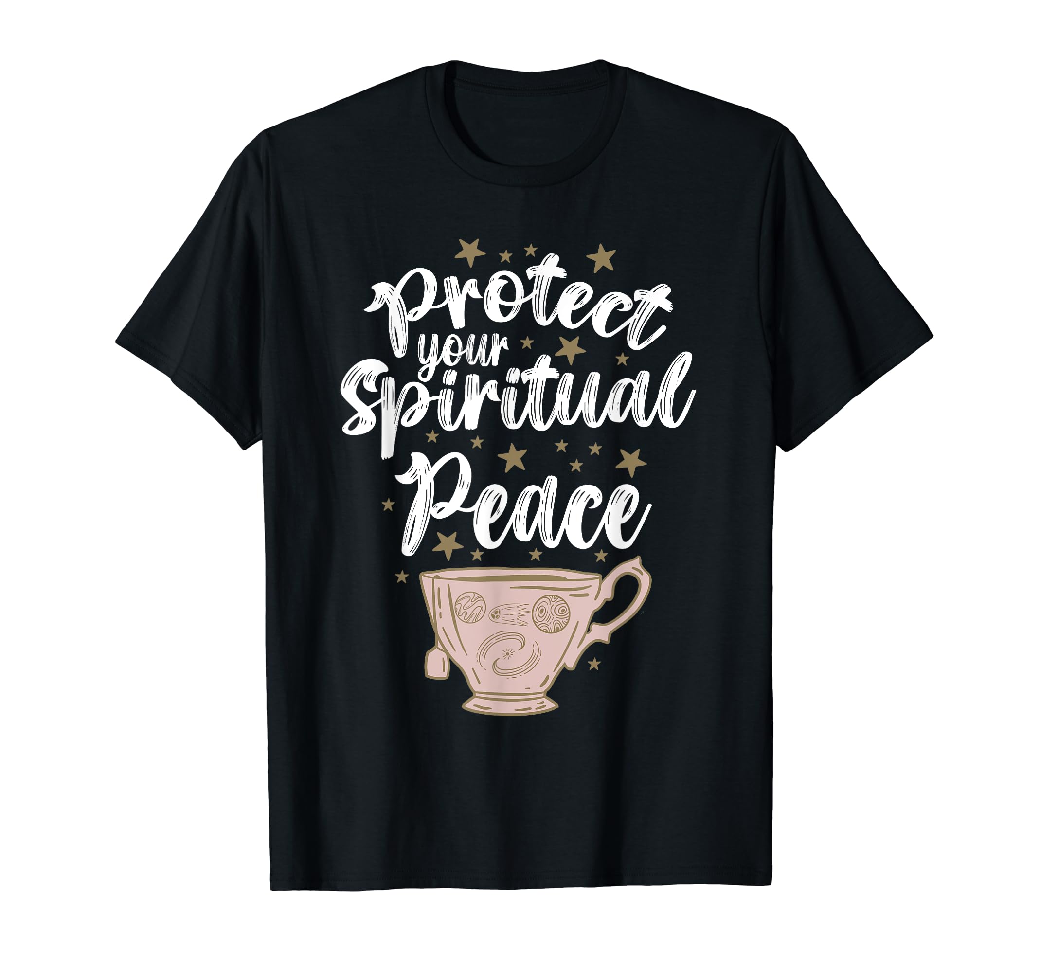 Occult Tea Leaf Reading Protect Your T-Shirt - Custom Art Print Men Women - T-Shirt, Sweatshirt, Hoodie