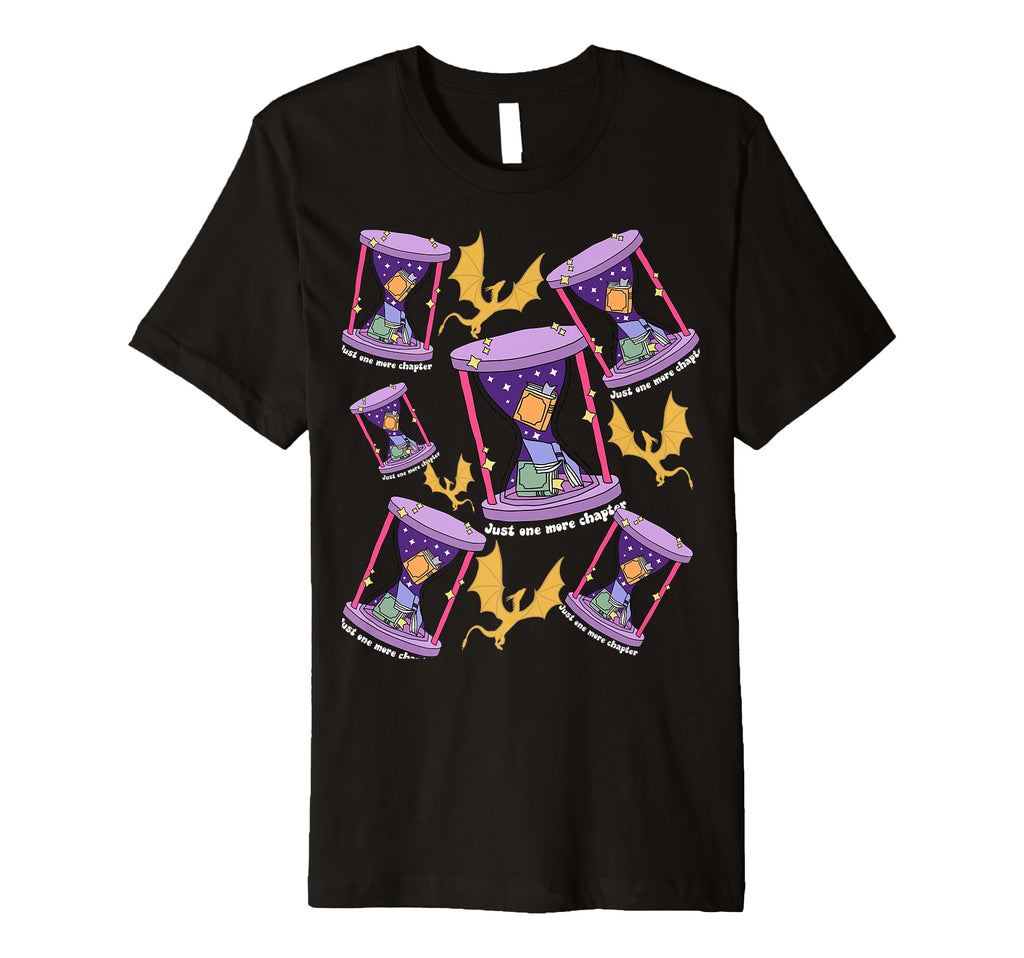 Fantasy Dragon And Hourglass Whimsical T-Shirt - Streetwear Style Unisex - T-Shirt, Sweatshirt, Hoodie